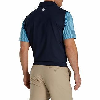 Men's Footjoy Golf Vest Navy NZ-445358